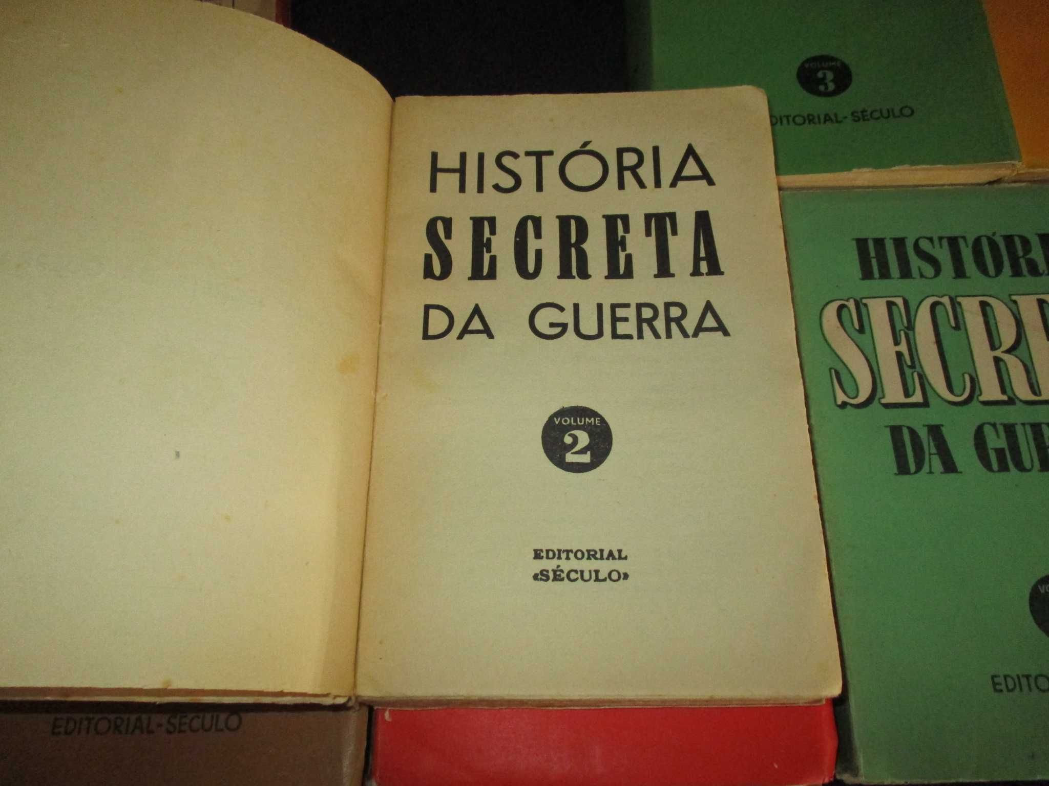 Livros História Secreta da Guerra Editorial Século