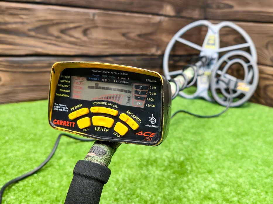 Металошукач Garrett ACE 250 з катушкою Arven DD13