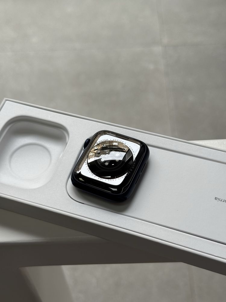Б/у Apple Watch 6 44mm Blue (Повний комплект | 100%)