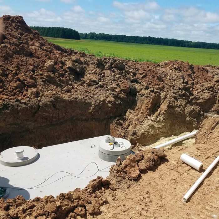 Szambo betonowe Betonowy Zbiornik na Wodę Deszczówkę MONTAŻ