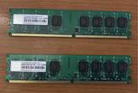 Memórias RAM 1GB DDR2