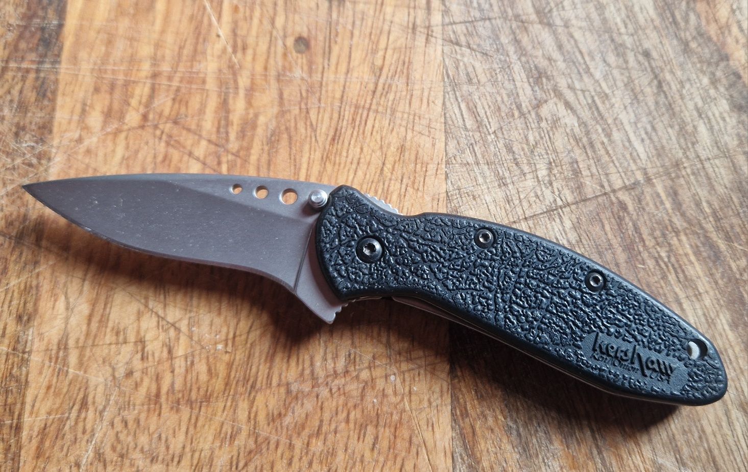 Kershaw Scallion-Blk GFN (2.40" SW 420HC) 1620 noz folder
