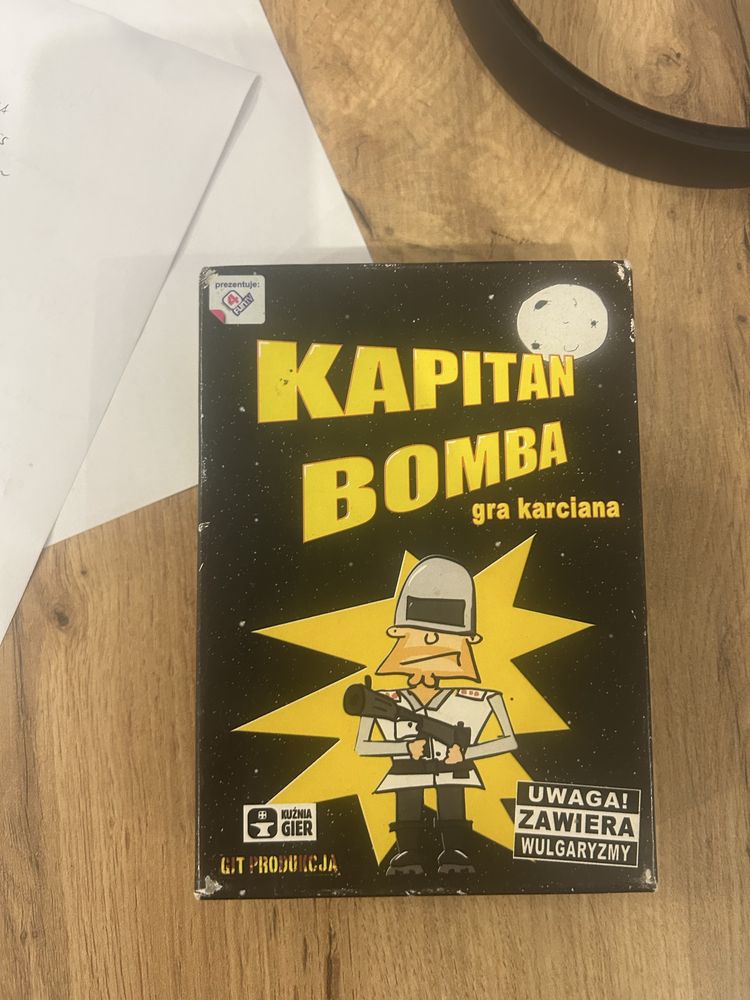 Karty kapitan bomba pierwsze wydanie