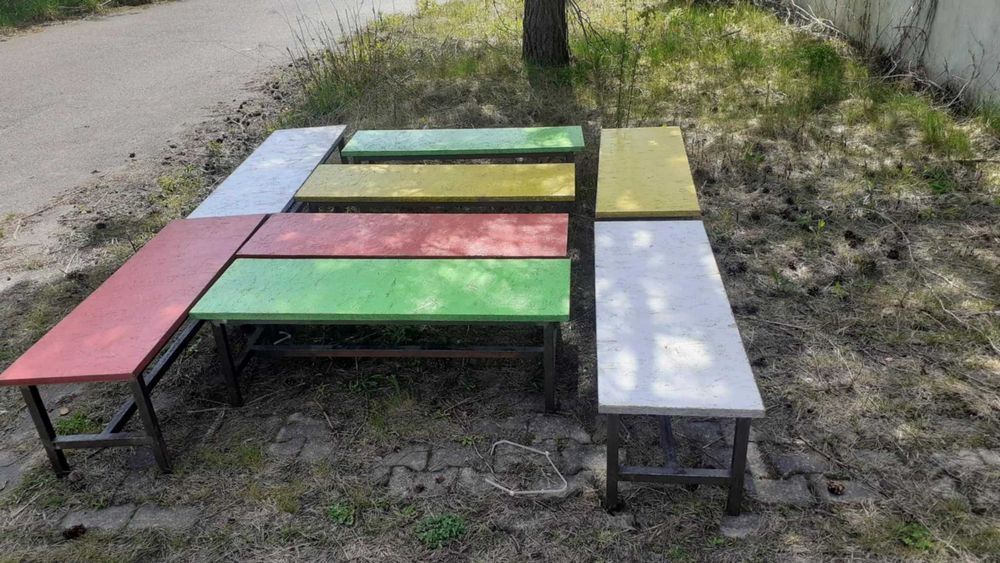 ławki do szatni 8 sztuk