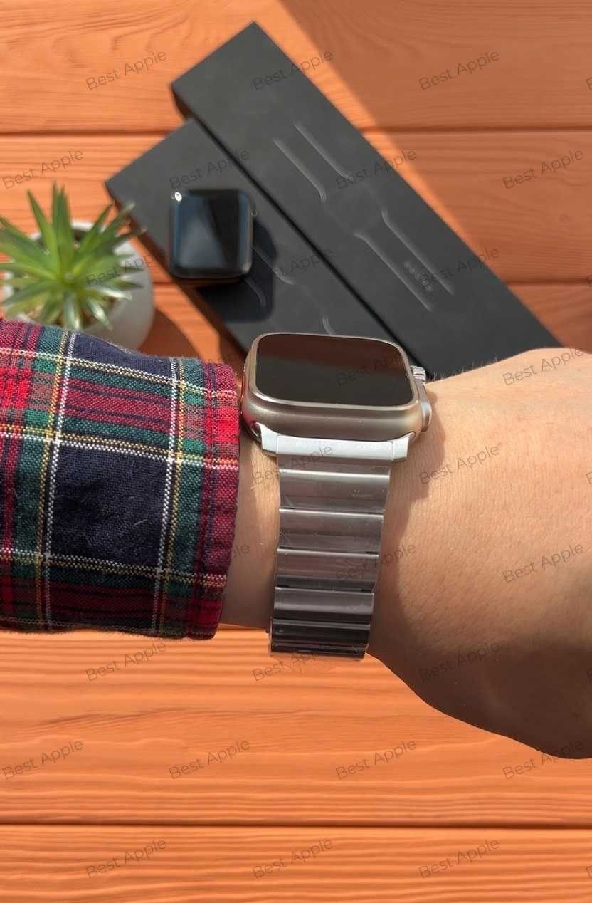 Nomad Steel Hardware Silver ремінець для Apple Watch 44/45/Ultra 1/2