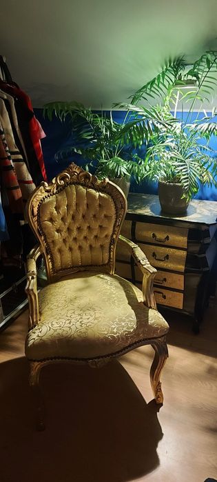 zestaw fotel + komoda