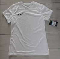 T-Shirt Koszulka Damska NIKE DRI-FIT biała S M XL sportowa