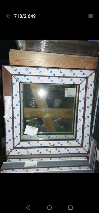 Okna 3 szybowe Orzech 70x70 - 30% ceny tanio 24h