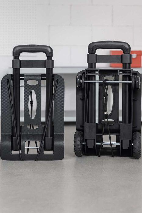 NOWY Wózek Transportowy Zakupowy na Zakupy Składany Teleskopowa Rączka