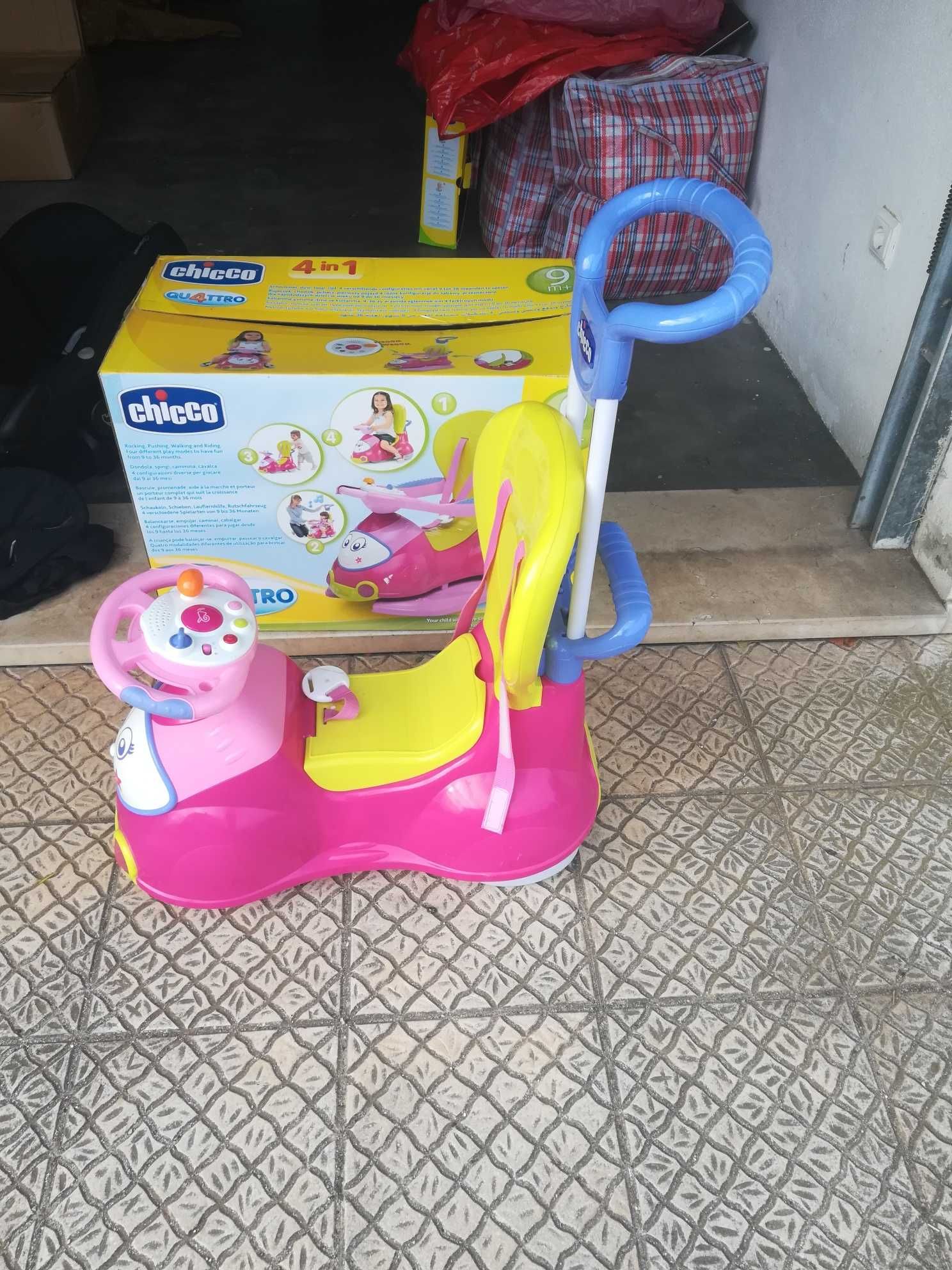 Carrinho de bébé + Ovo + Isofix+ Cadeira para alimentação+ 2 carrinhos