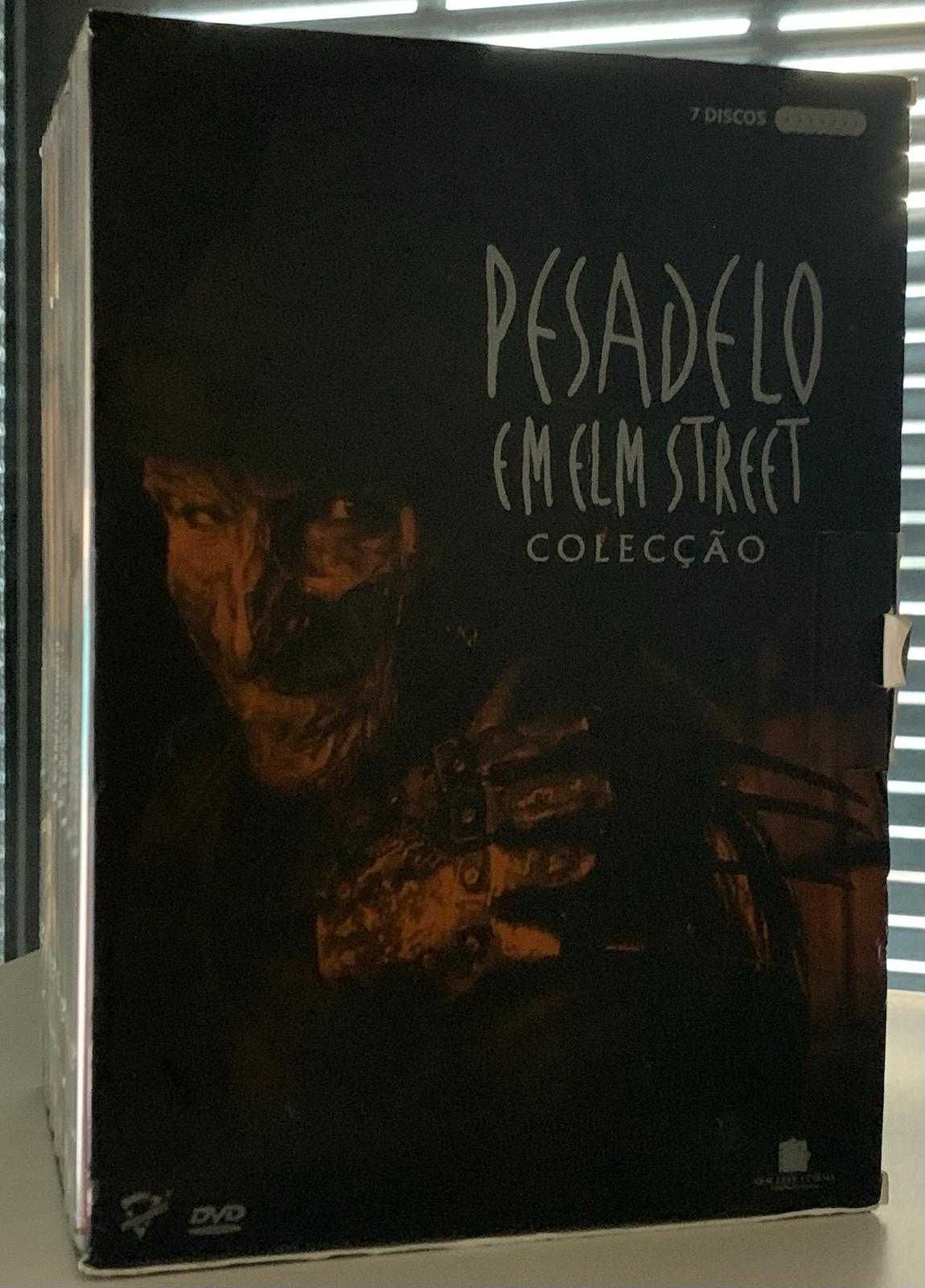 Coleção DVDs Pesadelo em Elm Street