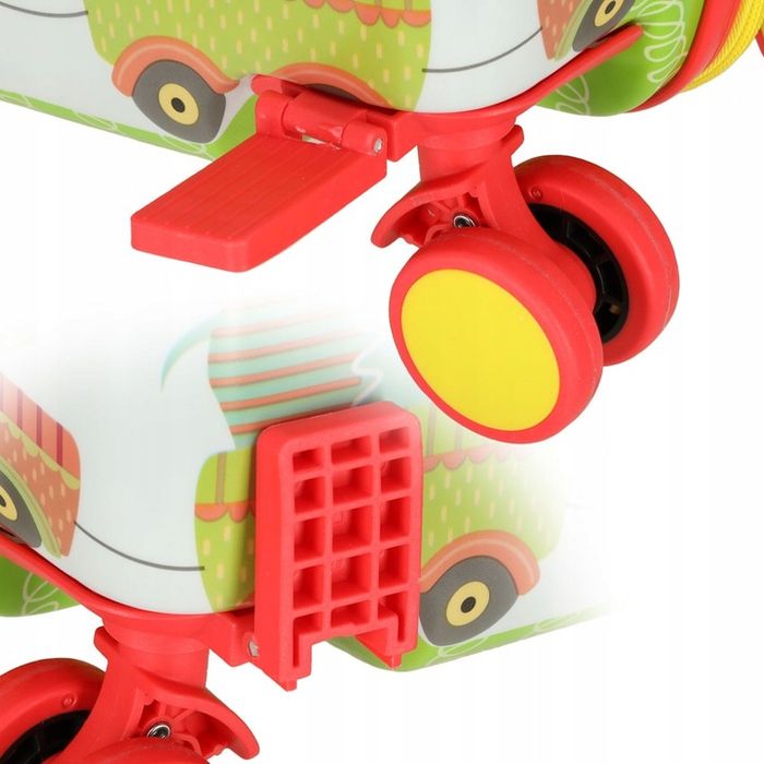 Walizka Podróżna Dla Dzieci Bagaż Podręczny Na Kółkach Wzór Zoo