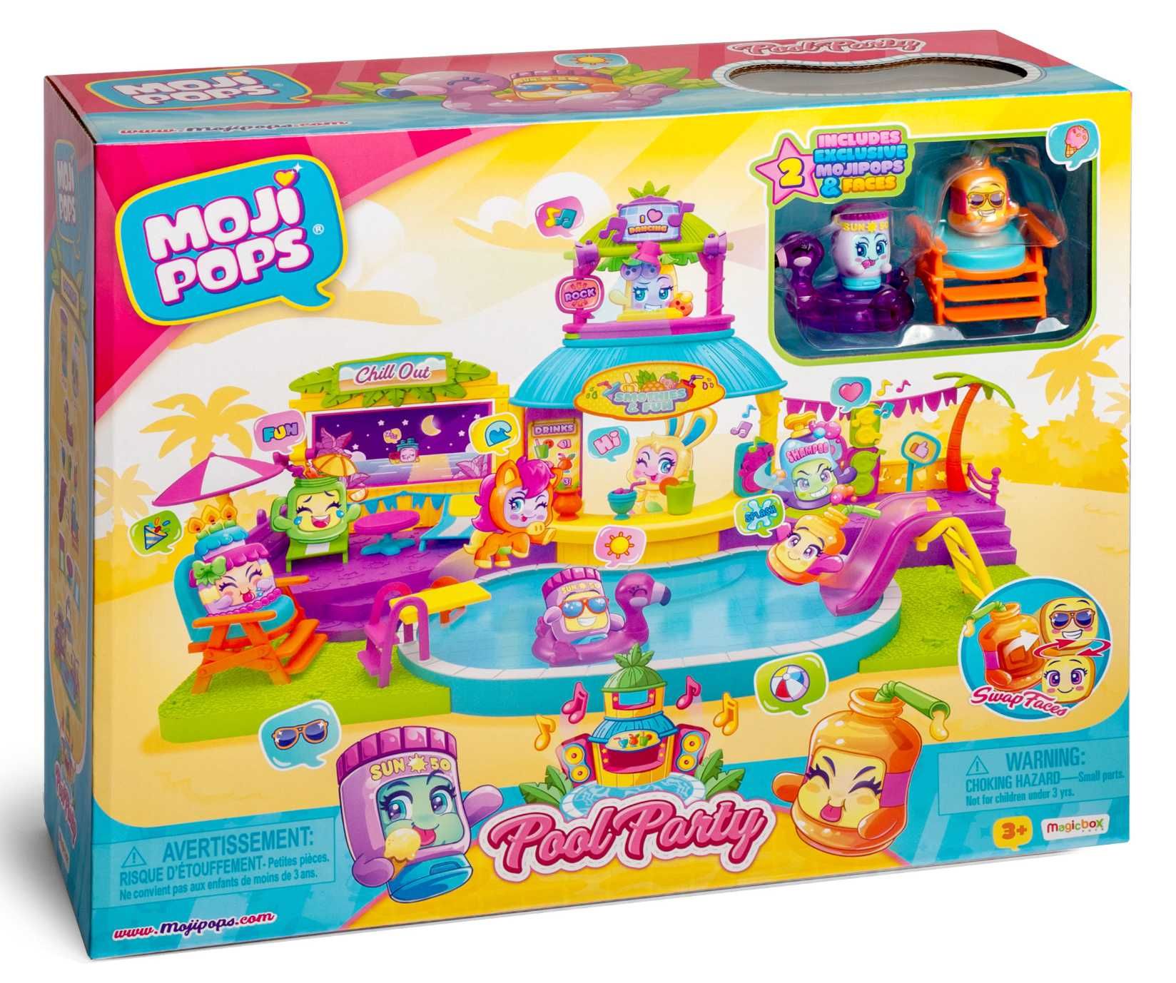 Ігровий набір Moji Pops Вечірка біля басейну MojiPops Pool Party