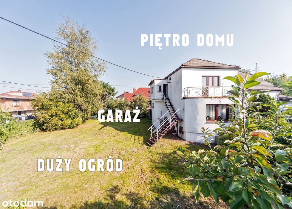 Piętro domu wraz z działką  w cenie mieszkania