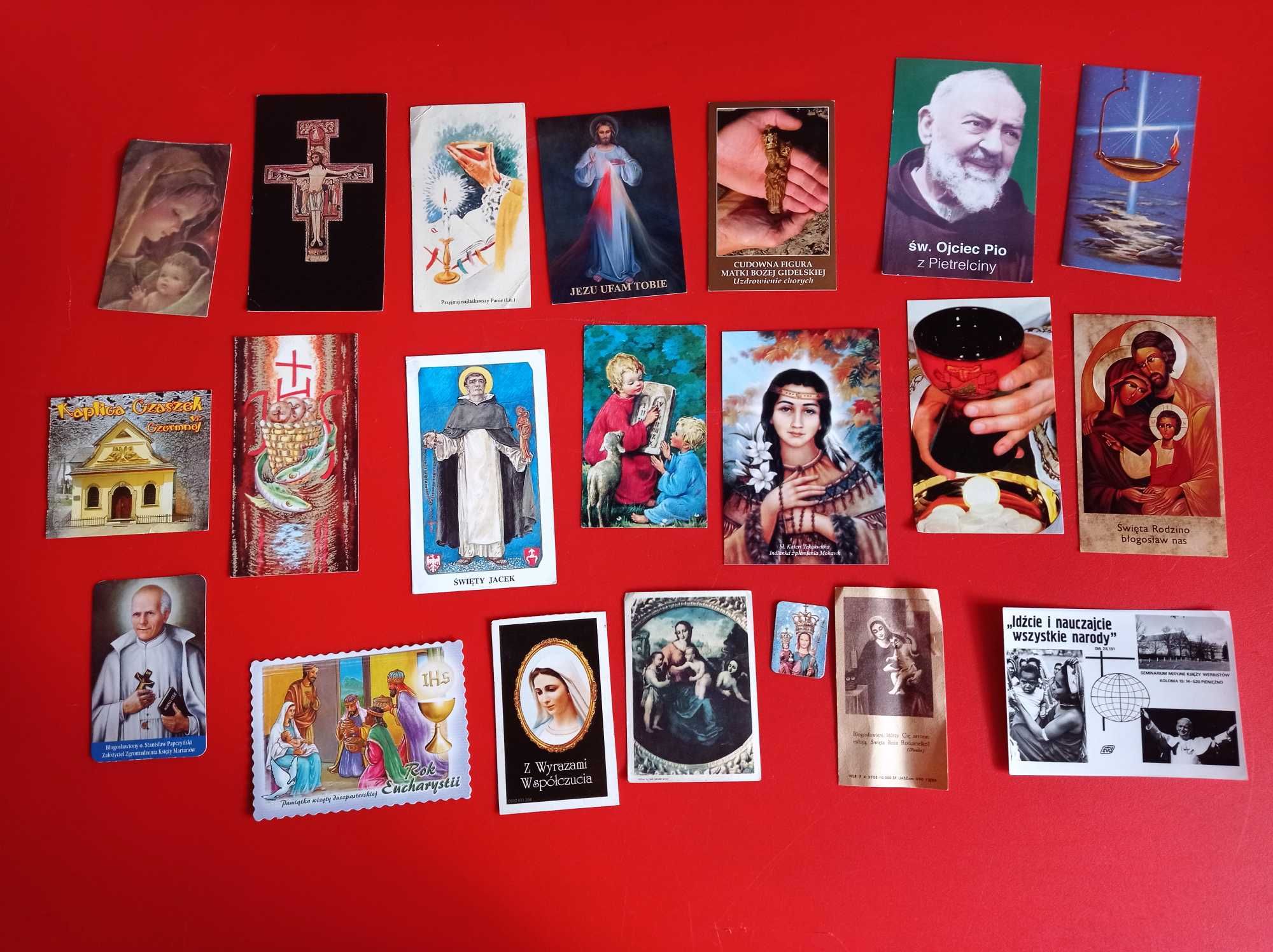 Obraz, obrazki, dewocjonalia, ojciec Pio, św. Rodzina, św. Jacek