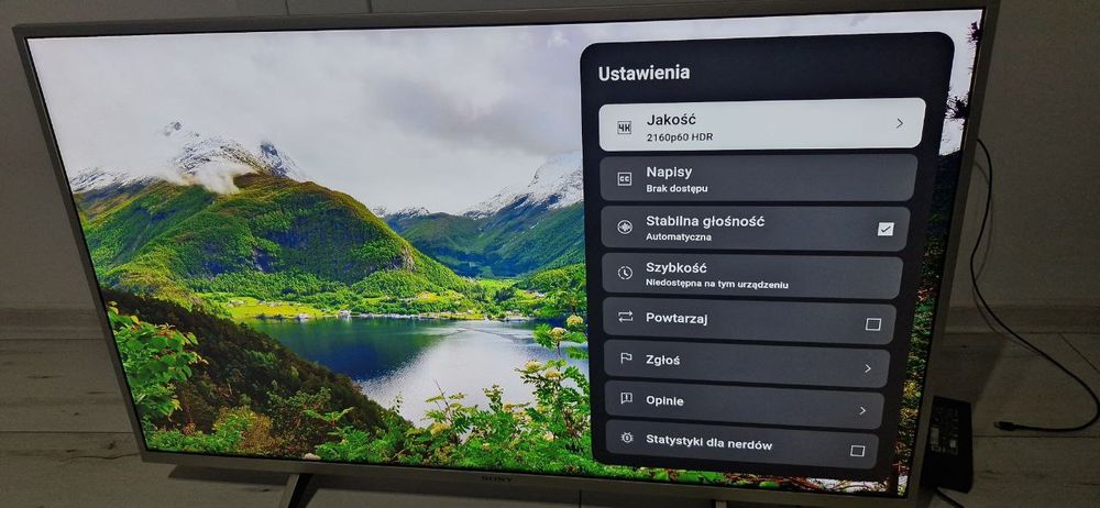 Telewizor Sony 43 cali 4K UHD Smart TV