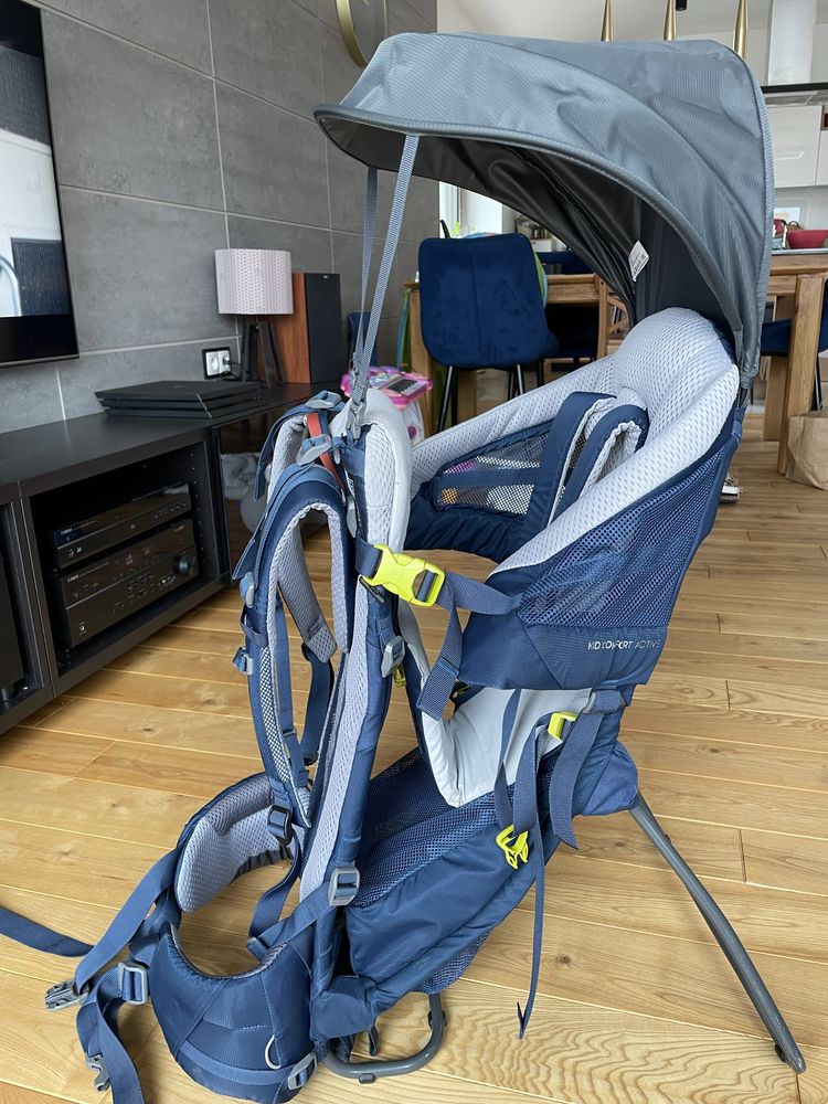 Nosidełko Deuter Kid Comfort Active ze stelażem