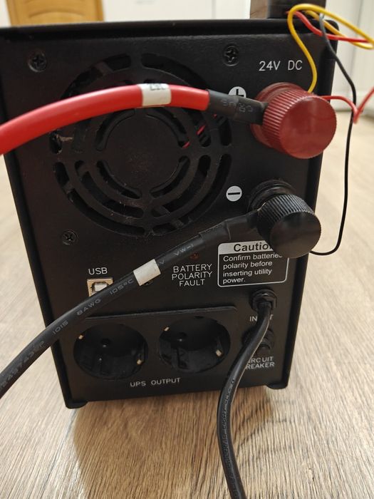 Безперебійник UPS ДБЖ Powercom INF-1500 24В 24V, 1050Вт 1500ВА