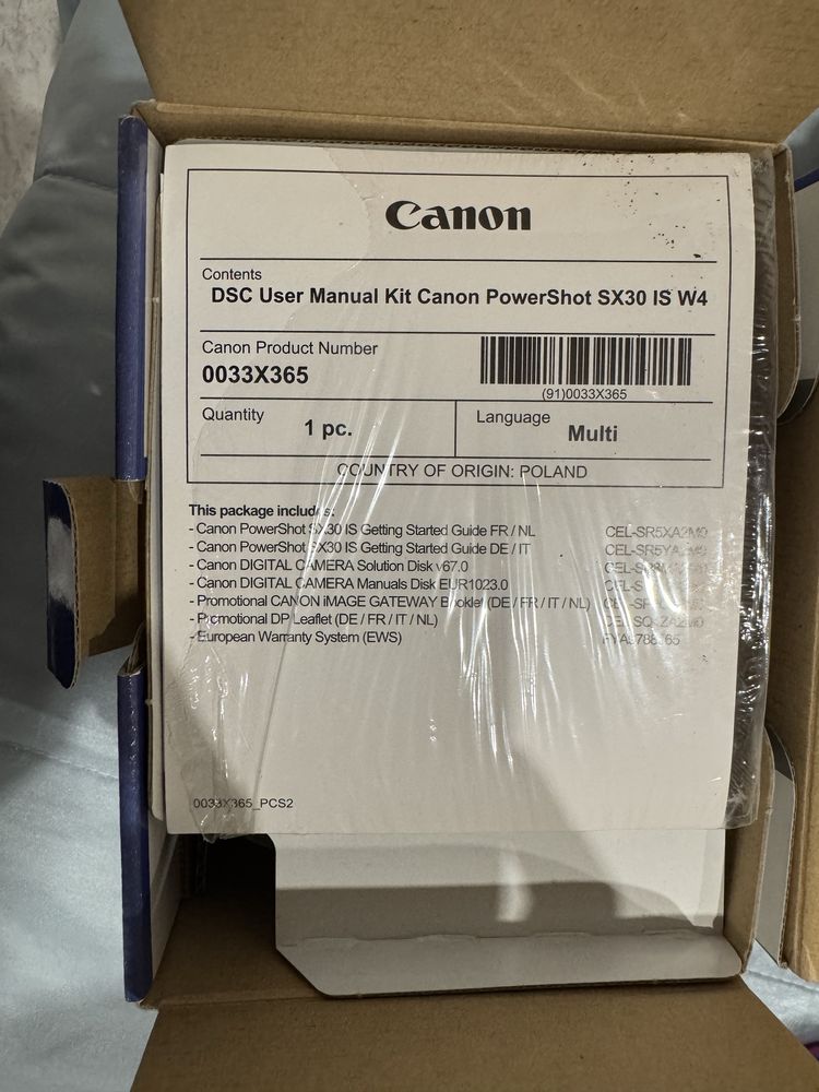 Canon Powershot SX30