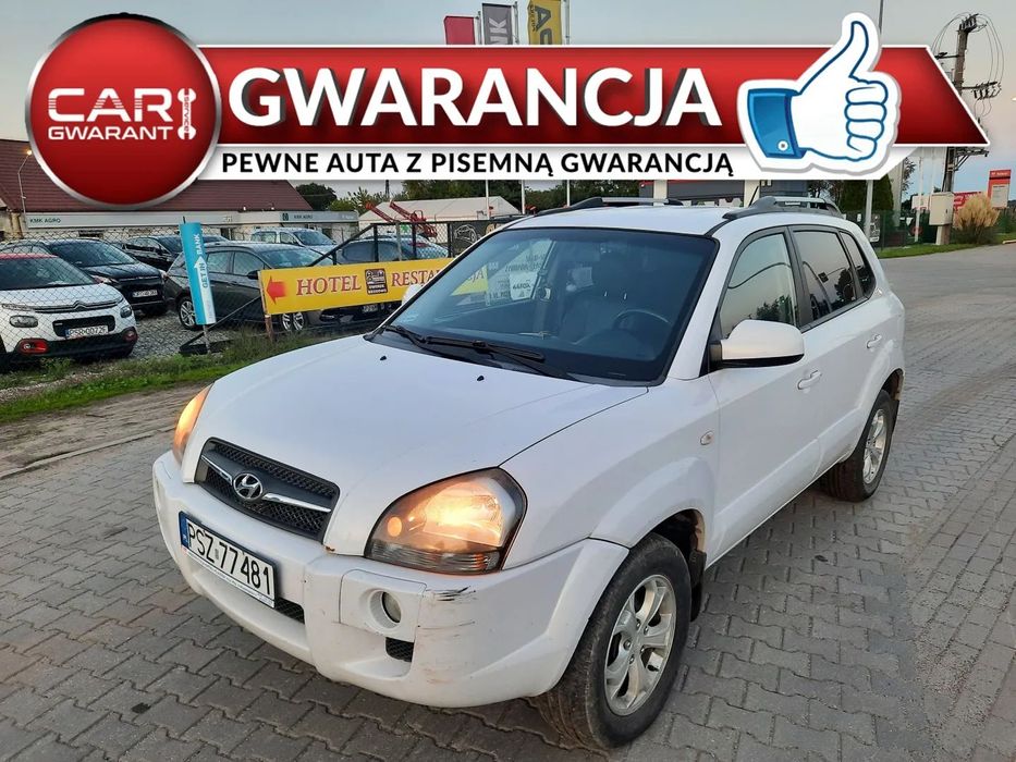 Hyundai Tucson Hyundai Tucson 2009 2.0 141KM Benzyna Skóry Klimatronik Grzane Fotele