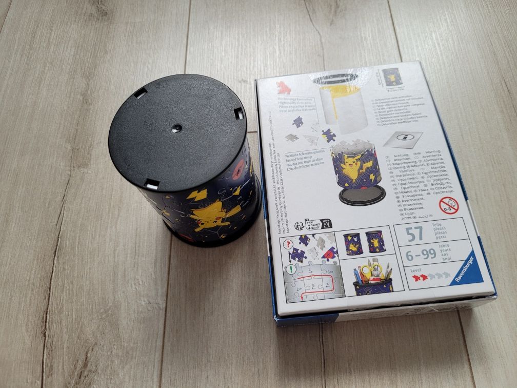 Puzzle 3D Pokemon Pikachu kubek