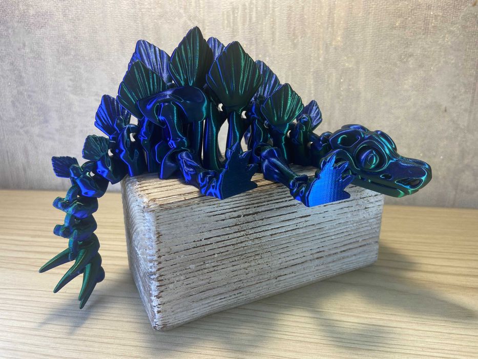 Рухлива іграшка Skeleton Stegosaurus (3D принтер)
