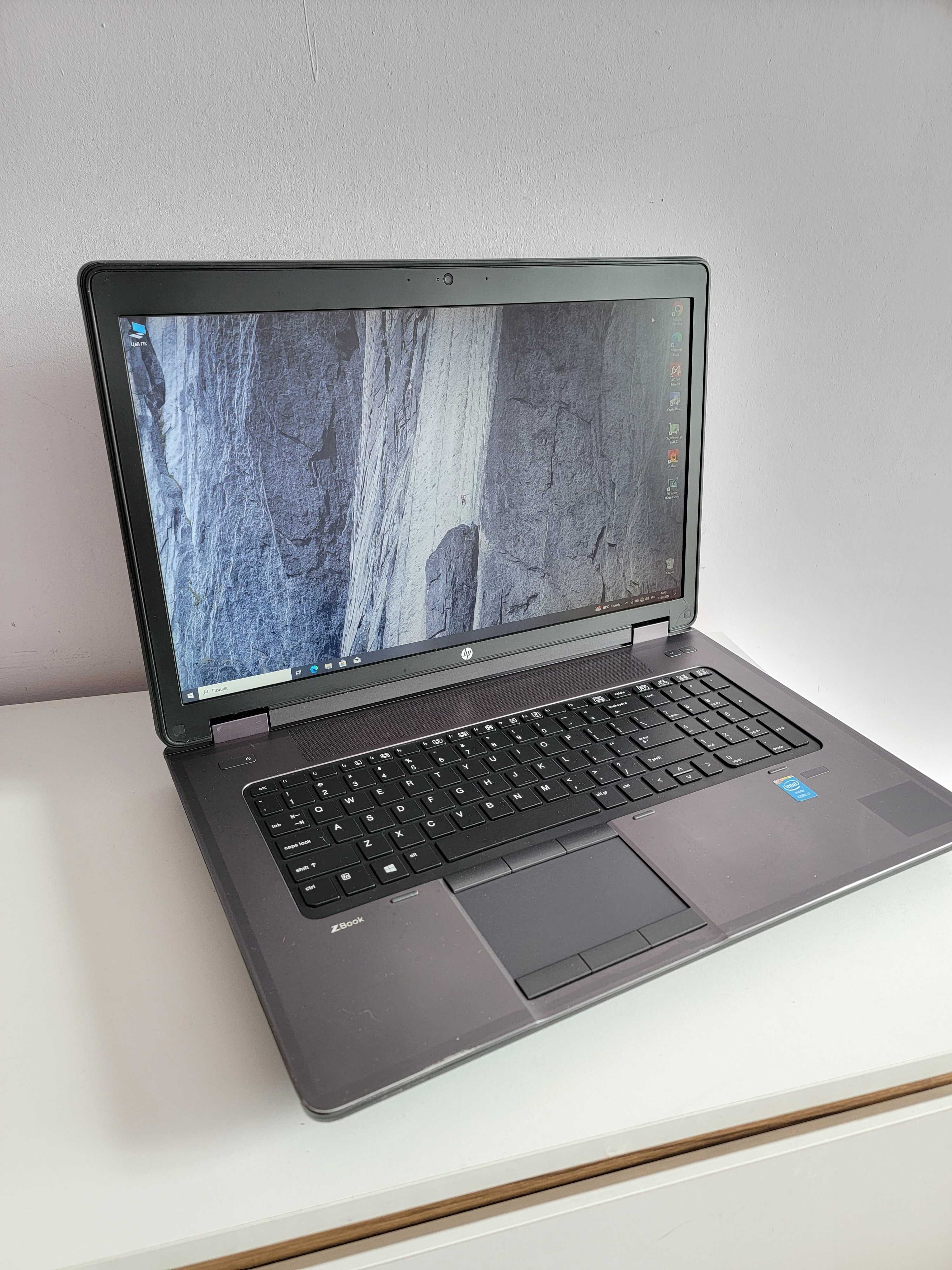 HP ZBook G1 17 (i7-4700MQ/16GB/SSD128/Quadro K610M/17.3/FHD