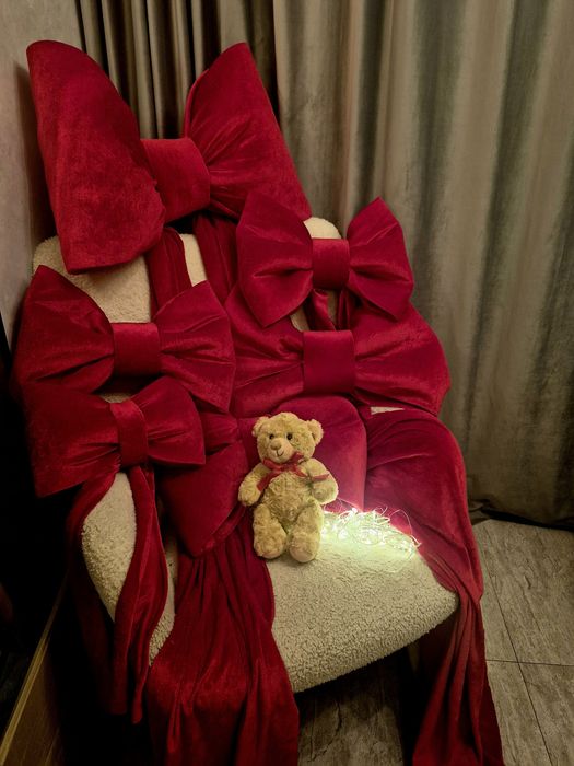 Бант на ялинку, гігантський бант