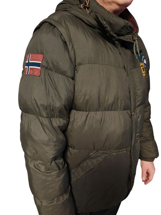Super model kurtki puchowej Napapijri rozm XL/XXL