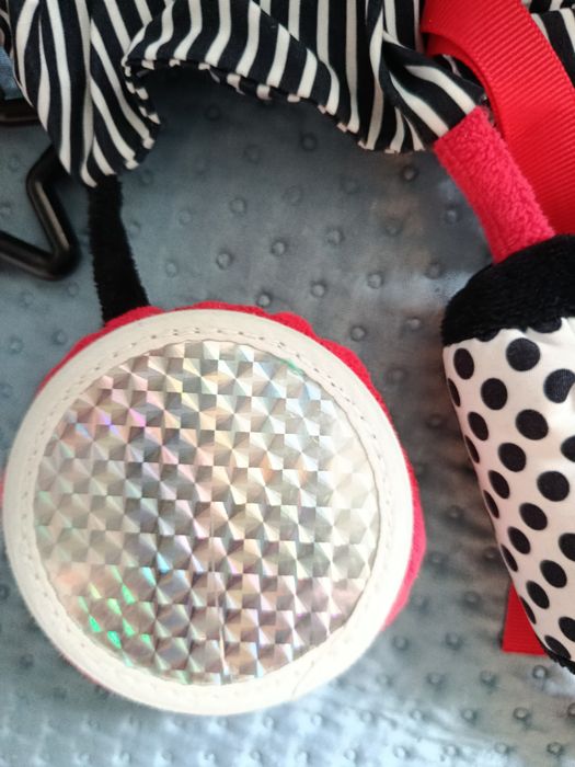 Zawieszka do wózka, grzechotka, zabawka dla niemowląt