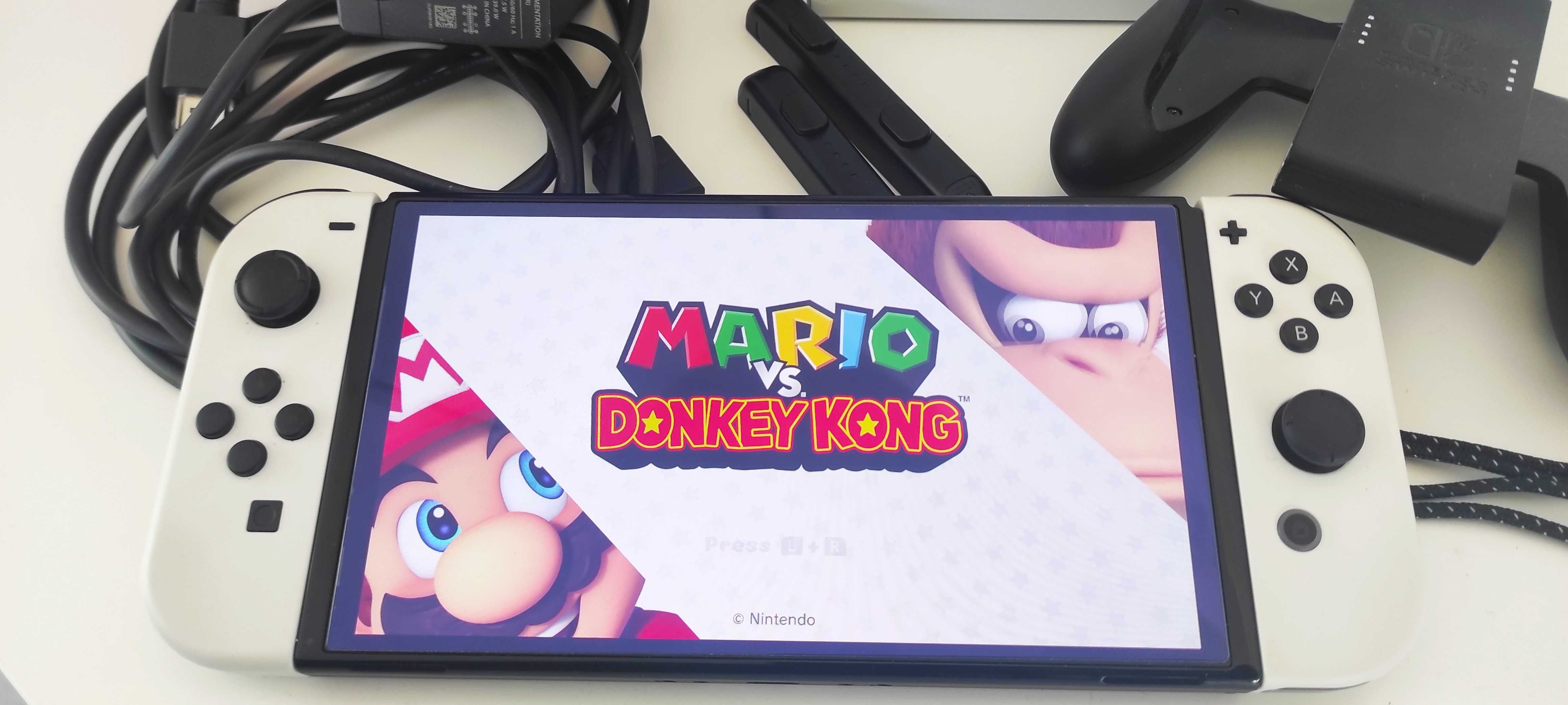 Nintendo Switch Oled - Desbloqueada CFW - Cartão 128gb