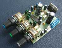 Підсилювач стерео 30 Вт на TDA7377 з регуляторами гучності і тембру