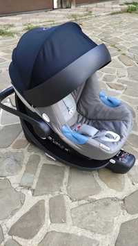 Fotelik Cybex Anton M I-Sice + baza isofix + adaptery do wózka