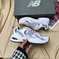 New Balance 530 White Silver Navy 40