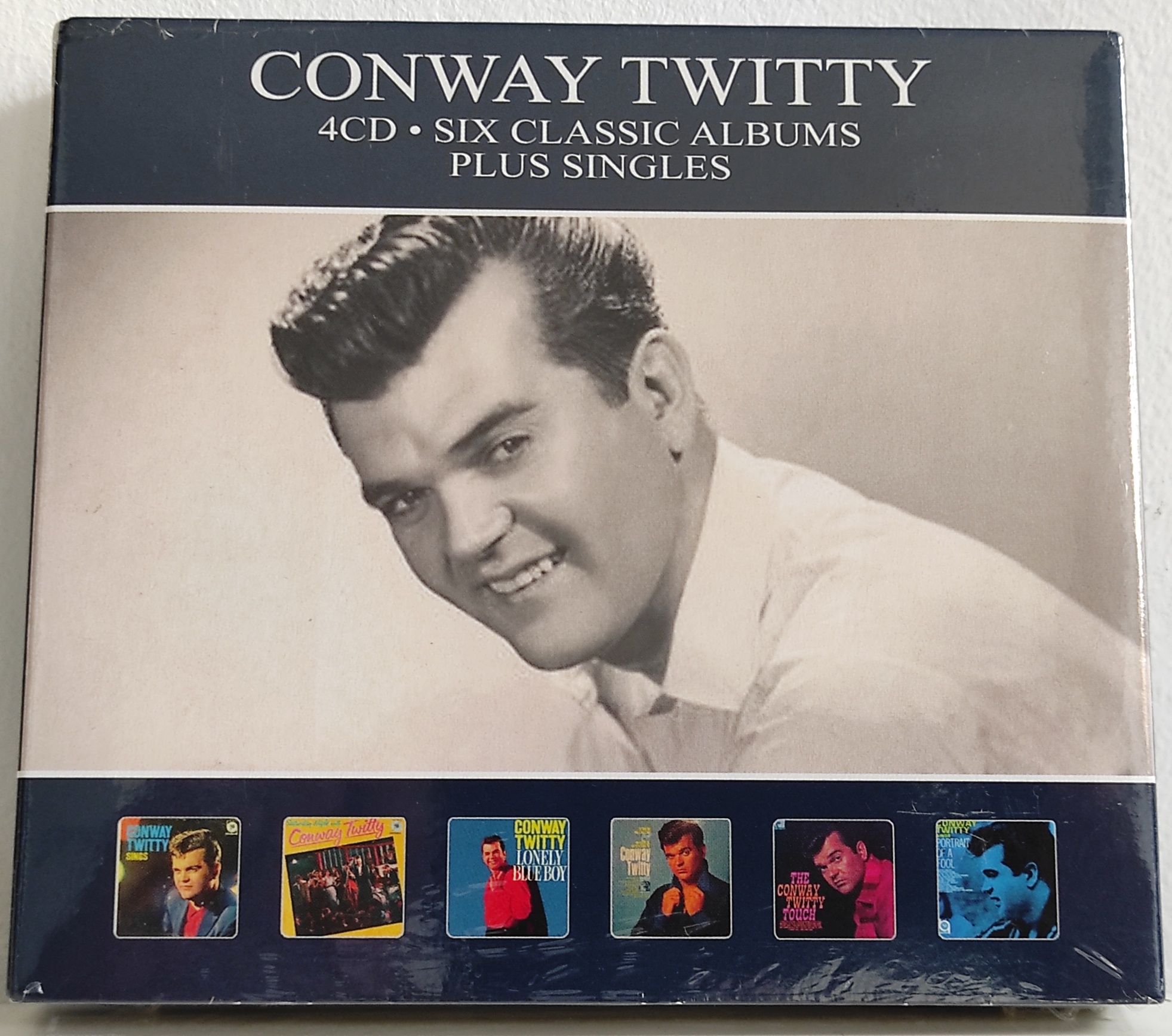 Conway Twitty - Six Classic Albums Plus Singles 4CD Novo