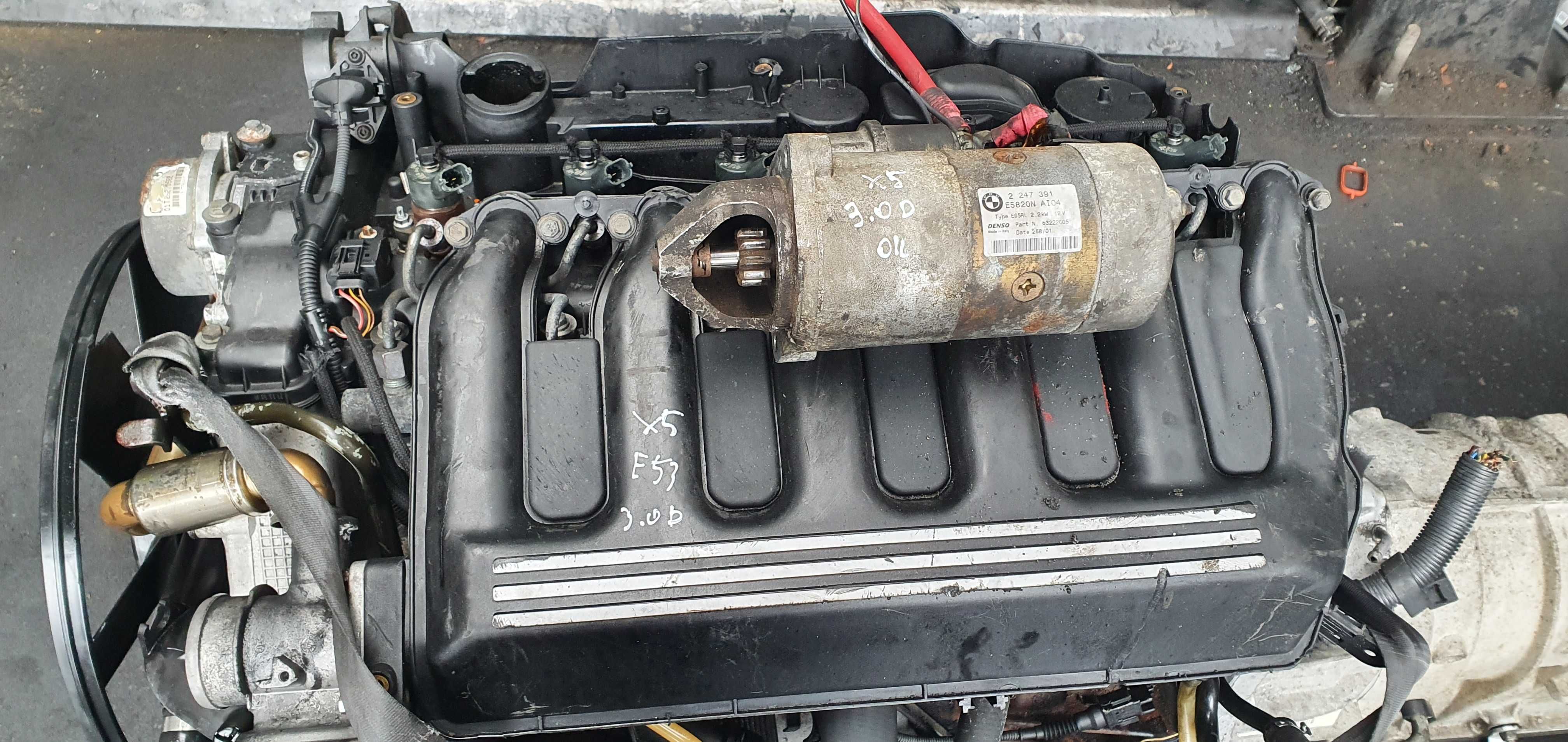 Silnik M47 BMW X5 E53 3.0D 04r Siedlce