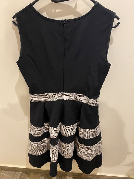 Czarno złota sukienka