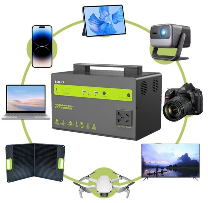 Зарядная станция 300Вт, CTECHI 300BT, электростанция, аккумулятор