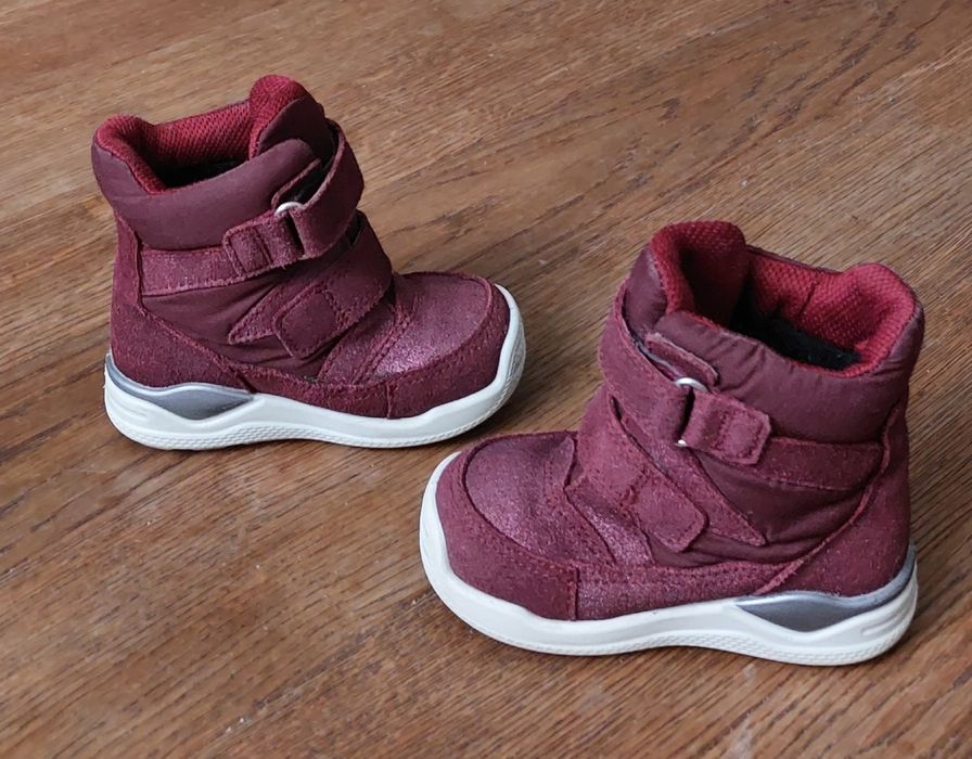 Ecco зимние ботинки Gore-tex р.21(13см)