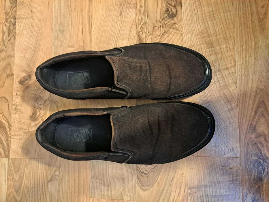 Vans Slip-On US 13 / EU 47 Męskie Buty Czarny Klasyk