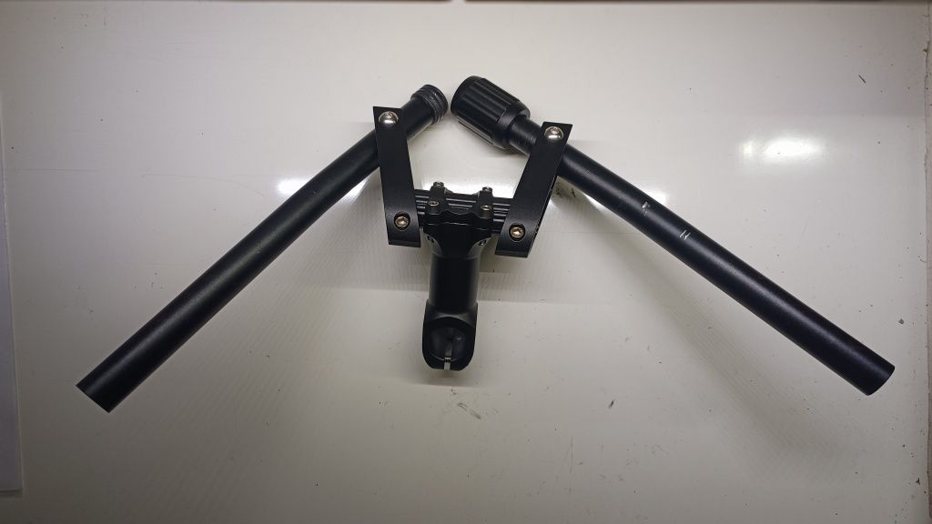 Volante rebatível e cubo Trotinete/bicicleta