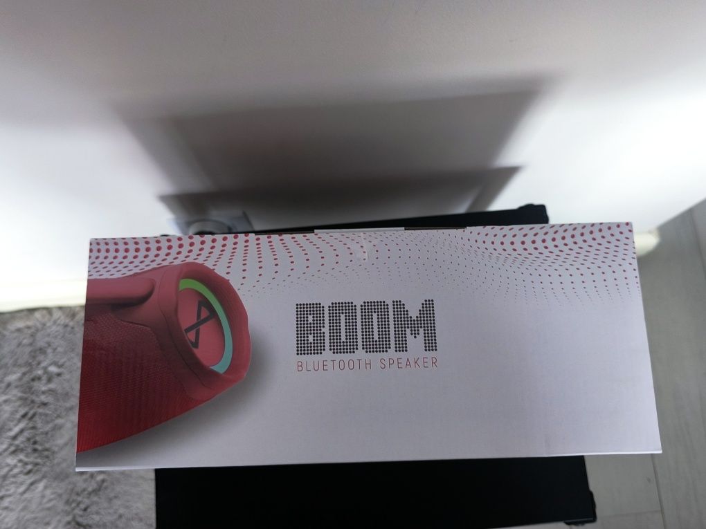 Głośnik forever  boom 20 w bezprzewodowy czerwony