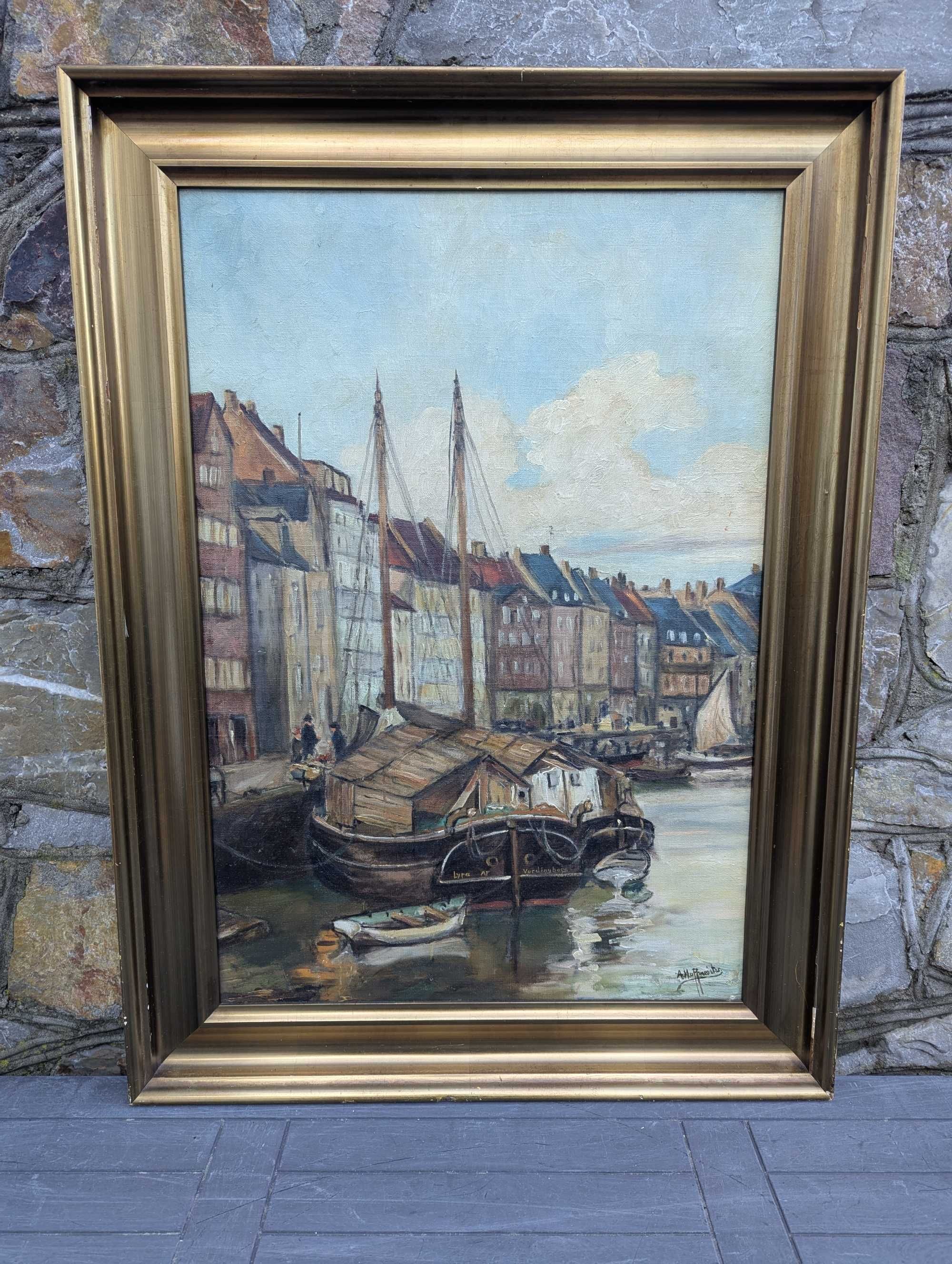 A.Hoffmeister "Vordingborg" Obraz Olejny