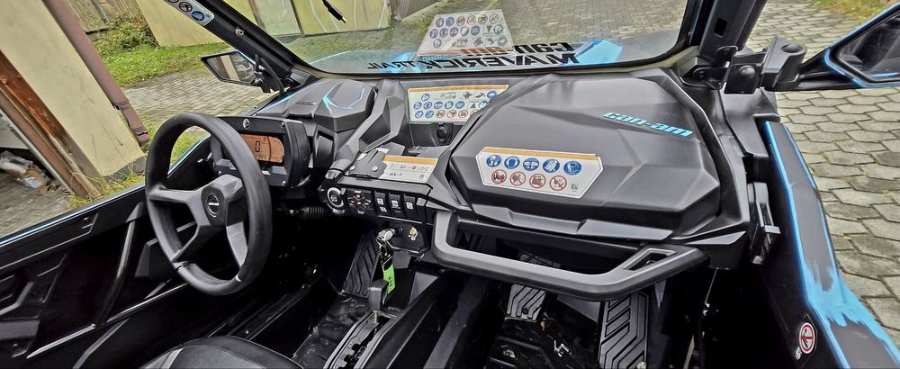 Maverick 800 DPS Trail Gąsienice, pług, itp Salon pl Idealny Zamiana