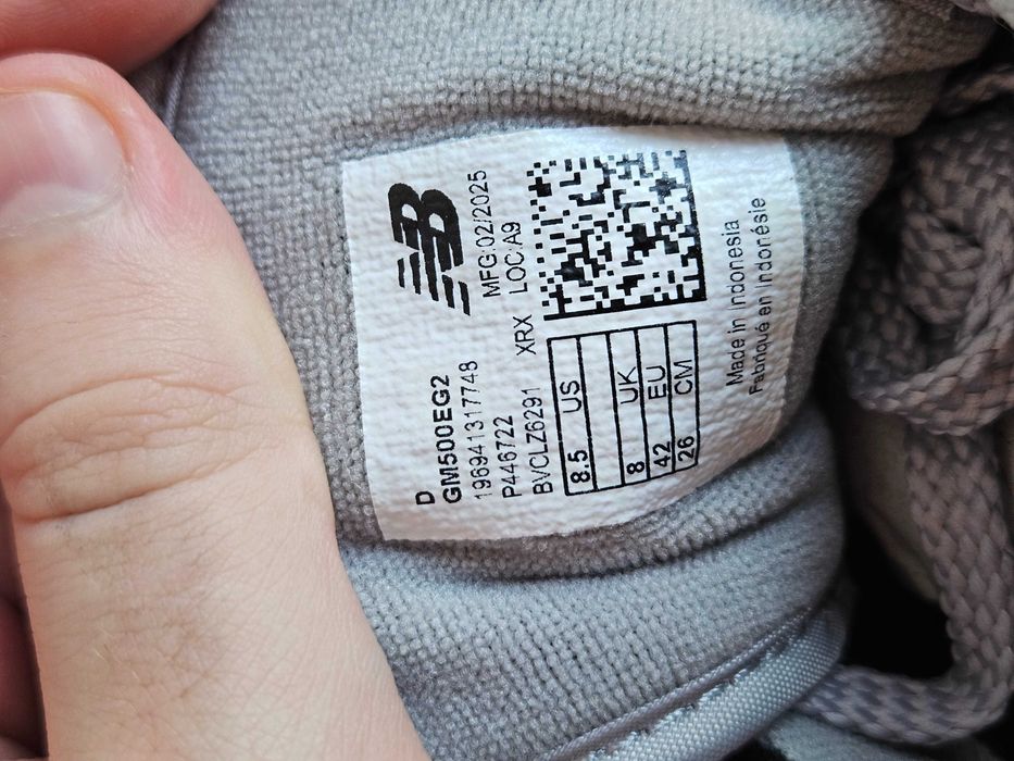 Чоловічі кросівки New Balance 500	GM500EG2 Оригінал  42 | 42.5 | 44