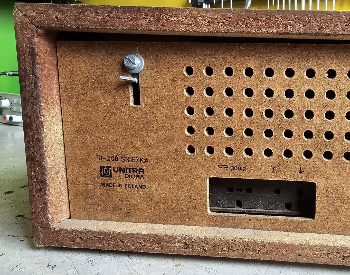 Radio "Śnieżka" R-206 Unitra RETRO PRL biurowe hotelowe