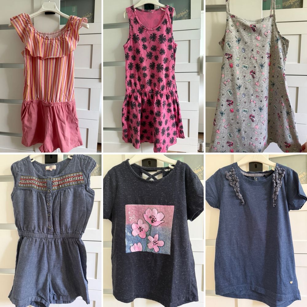 Paka ubrań h&m smyk reserved dziewczynka 146/152
