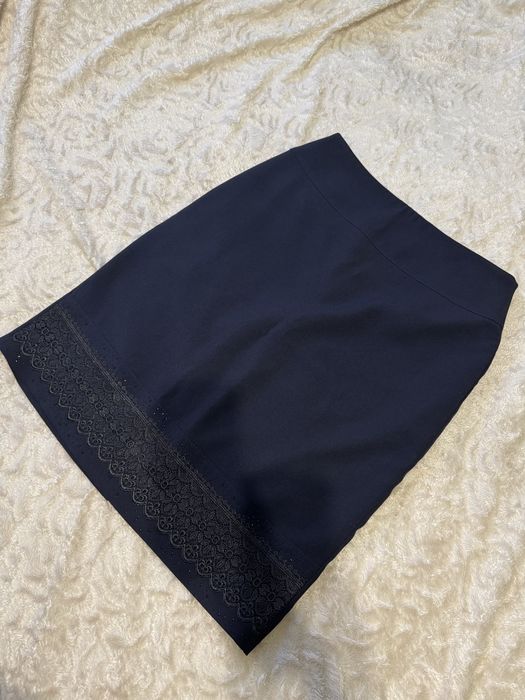 Спідниця темно синя 58 розмір