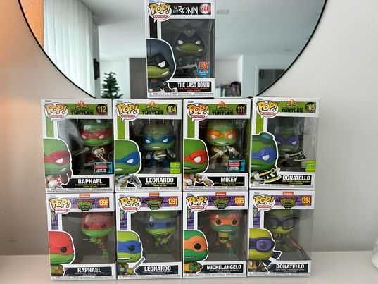 Funko Pop - TMNT tartarugas ninja power ranger