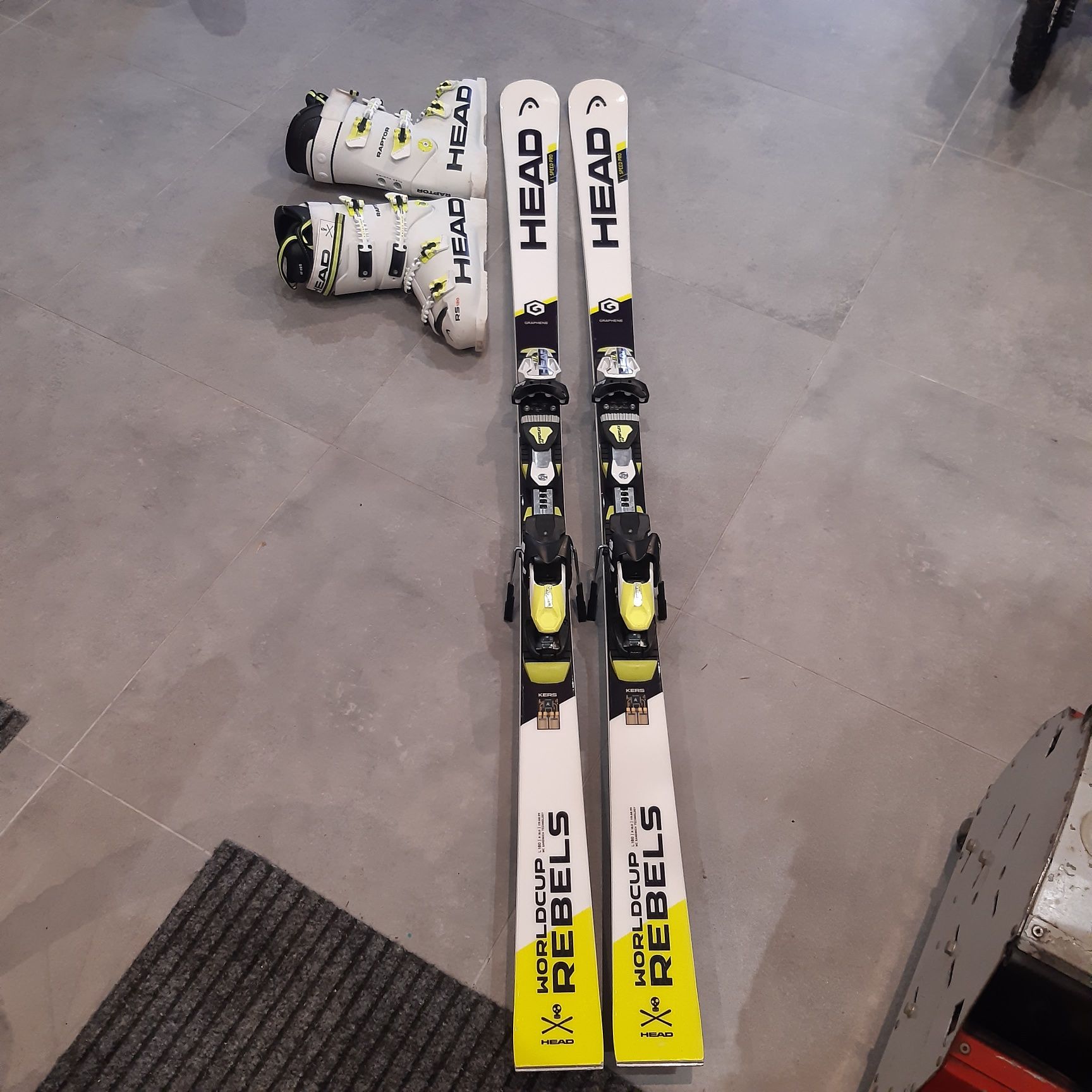 narty Head WC 180cm+buty Head Raptor 28.0 jak nowy